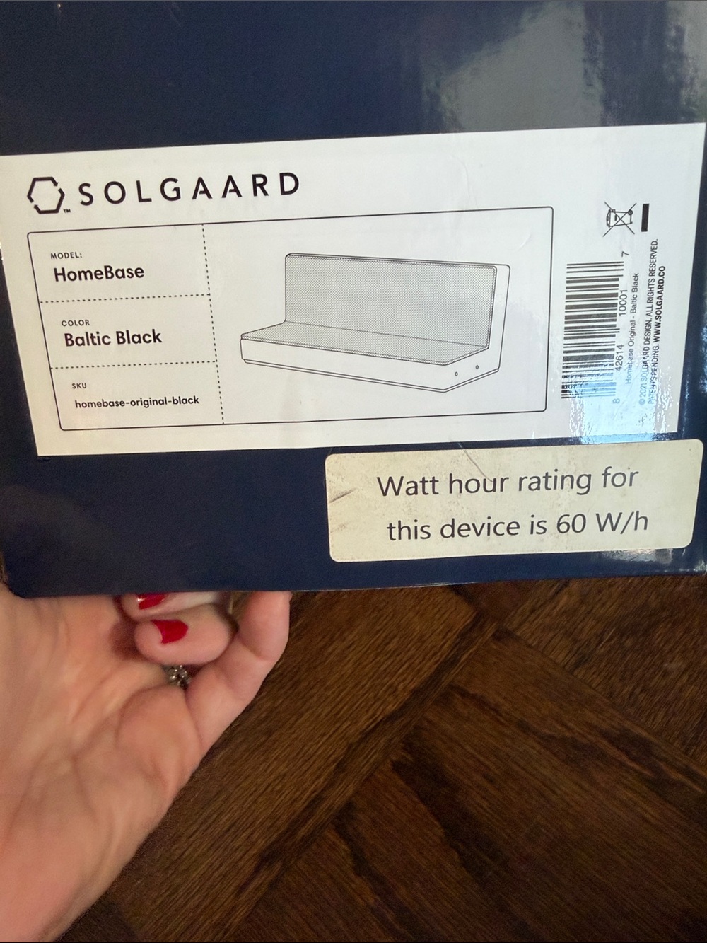 Solgaard HomeBase Wireless Charging Shelf- NEW IN BOX - Picture 8 of 8